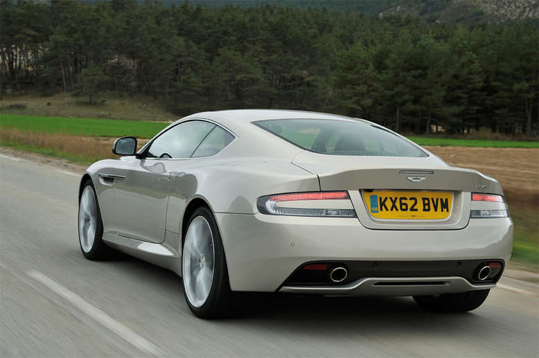 Aston Martin DB9, Heckansicht, 2012, Foto: Aston Martin