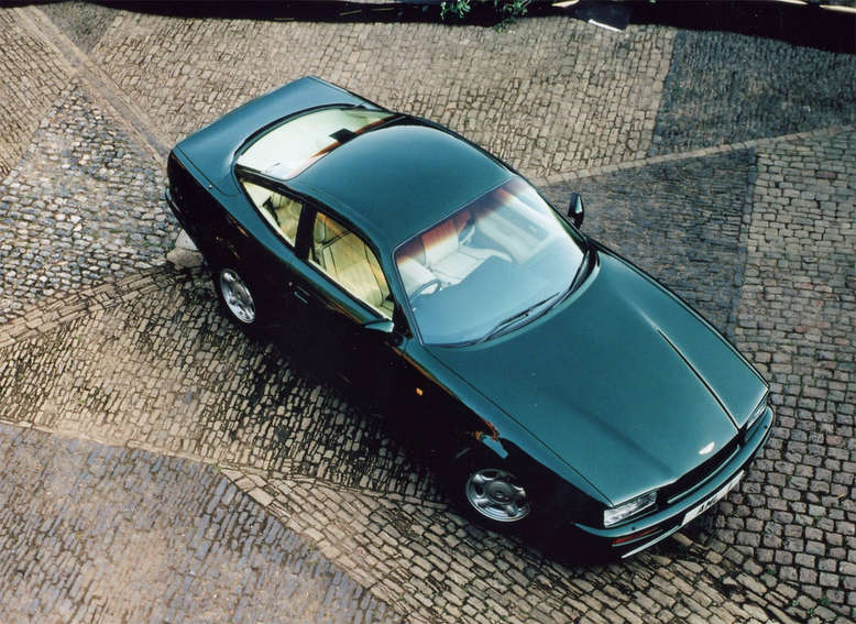 Aston Martin Virage, Draufsicht, Foto: Aston Martin