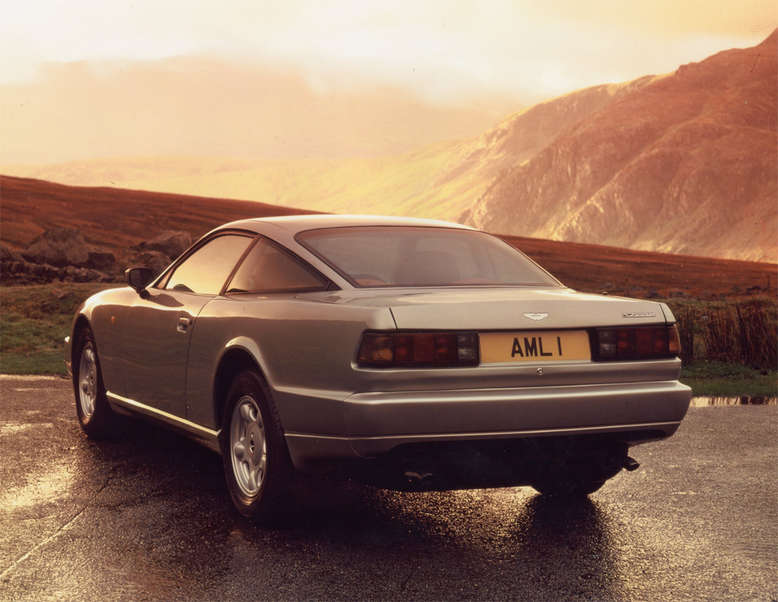 Aston Martin Virage, Heckansicht, Foto: Aston Martin