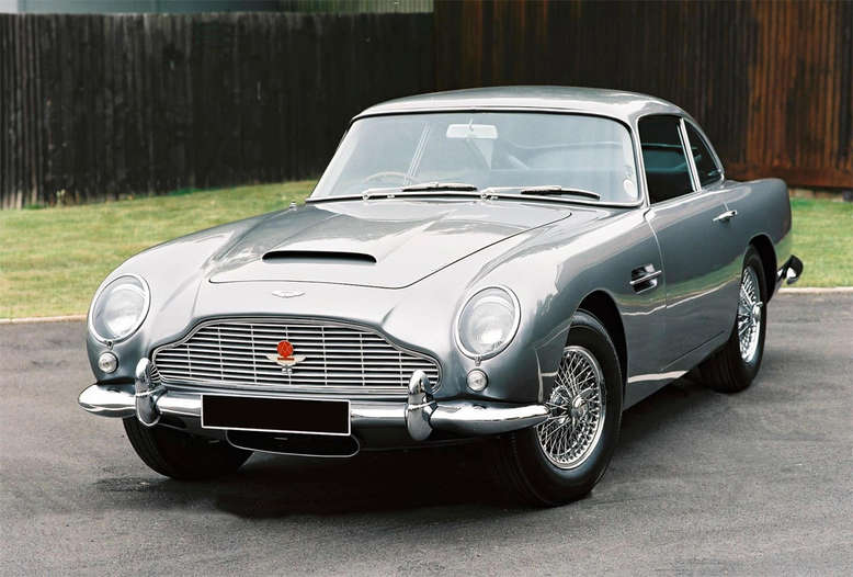 Aston Martin DB5, Frontansicht, 1965, Foto: Aston Martin