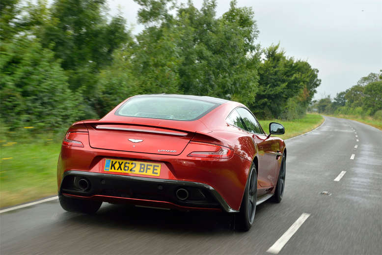 Aston Martin Vanquish, Heckansicht, Foto: Aston Martin