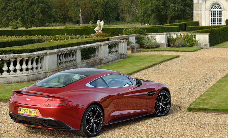 Aston Martin Vanquish, Heckansicht, Foto: Aston Martin