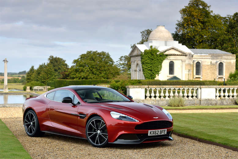 Aston Martin Vanquish, Seitenansicht, Foto: Aston Martin