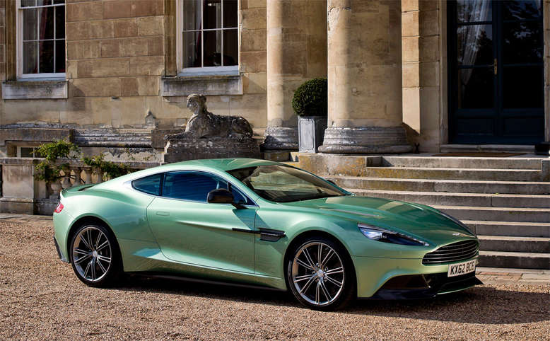 Aston Martin Vanquish, Seitenansicht, Foto: Aston Martin