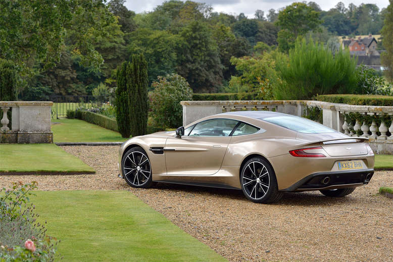 Aston Martin Vanquish, Seitenansicht, Foto: Aston Martin