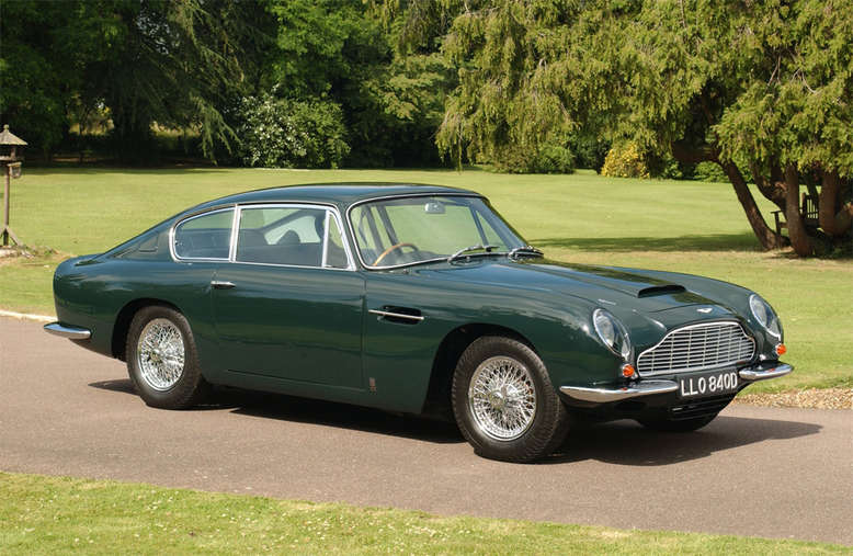 Aston Martin DB6, Seitenansicht, 1969, Foto: Aston Martin