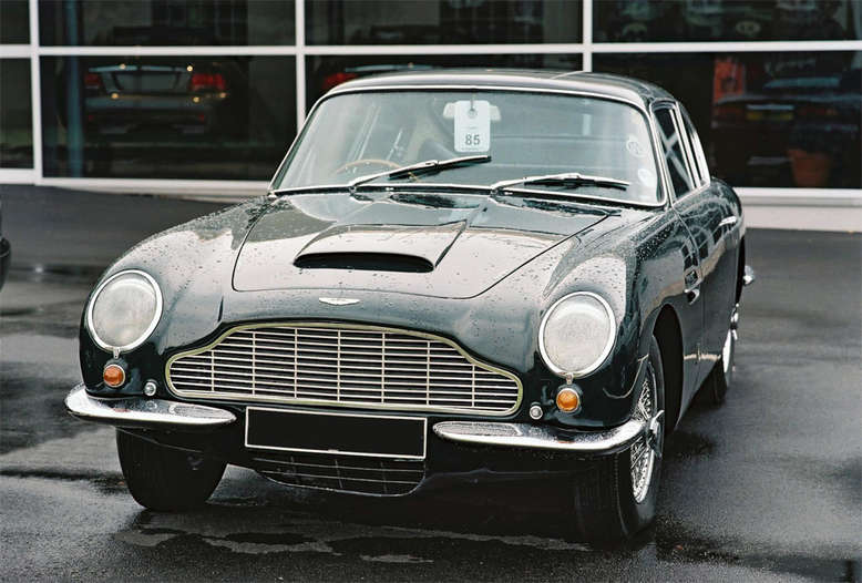 Aston Martin DB6, Frontansicht, 1969, Foto: Aston Martin