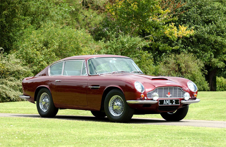 Aston Martin DB6, Seitenansicht, 1969, Foto: Aston Martin