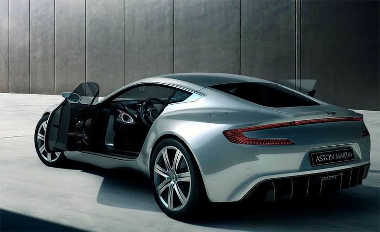 Aston Martin One 77, Heckansicht, Foto: Aston Martin