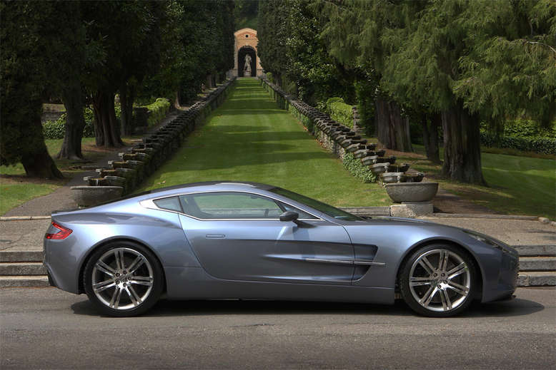 Aston Martin One 77, Seitenansicht, Foto: Aston Martin