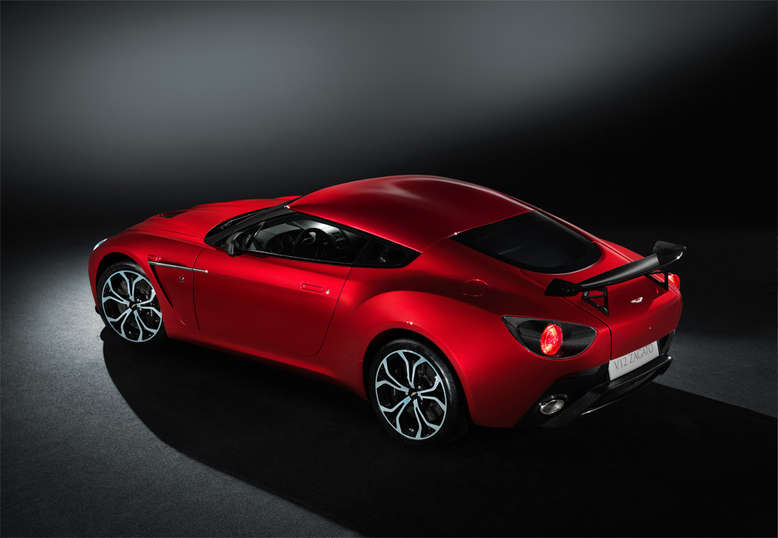 Aston Martin V12 Zagato, Heckansicht, Foto: Aston Martin