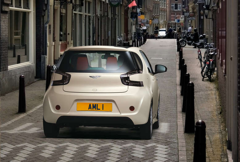 Aston Martin Cygnet, Heckansicht, Foto: Aston Martin