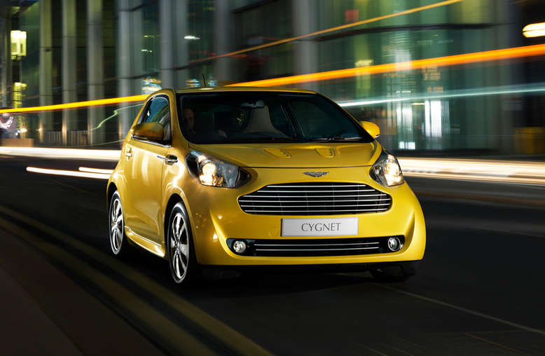 Aston Martin Cygnet, Frontansicht, 2011, Foto: Aston Martin