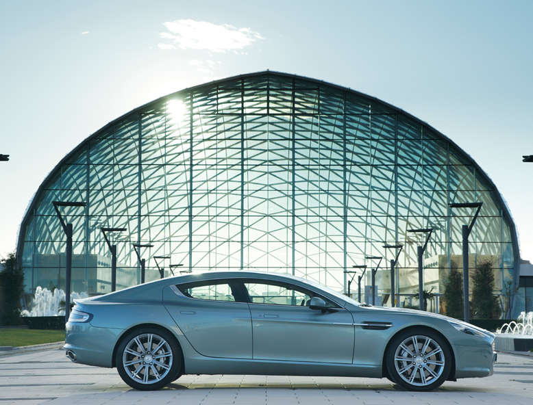Aston Martin Rapide, Seitenansicht, Türen geschlossen, 2013, Foto: Aston Martin