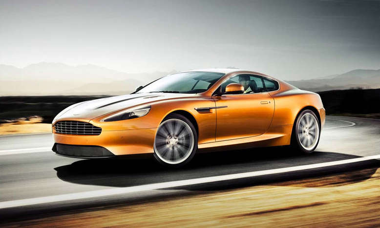 Aston Martin Virage Coupe, Seitenansicht, 2012, Foto: Aston Martin