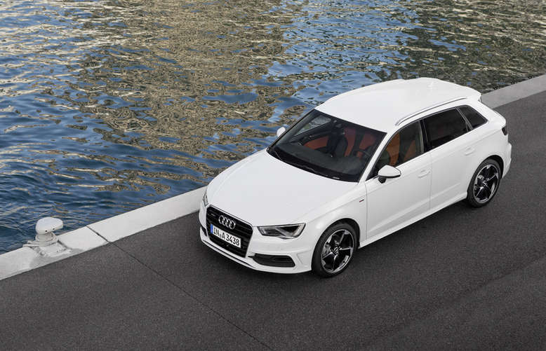 Audi A3 Sportback S line, Draufsicht, 2012, Foto: Audi