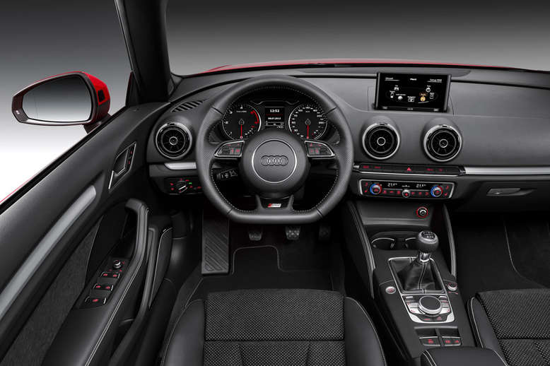 Audi A3 Cabrio, Innenansicht, Cockpit, 2013, Foto: Audi