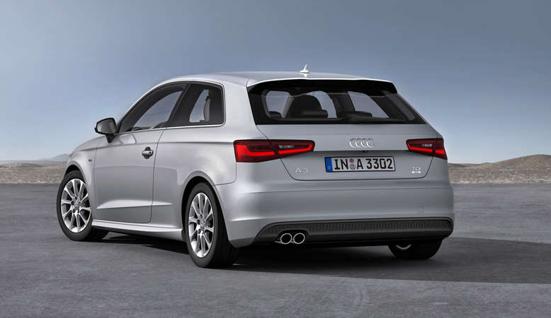 Audi A3 Ultra, Heckansicht, 2014, Foto: Audi