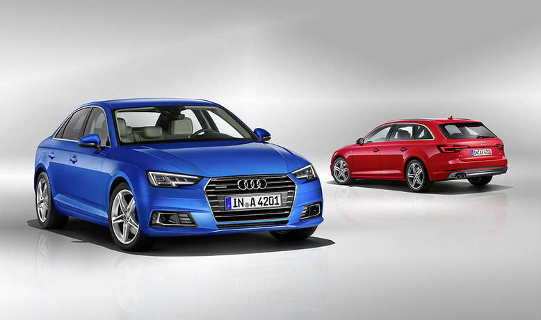 Audi A4 Limousine und Audi A4 Avant, 2015, Foto: Audi