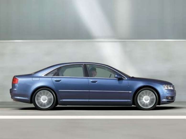 Audi A8 Quattro, Seitenansicht, Foto: Audi