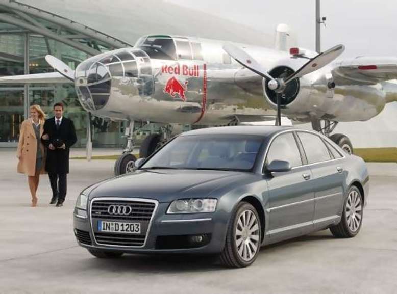 Audi A8 Quattro, Frontansicht, Foto: Audi