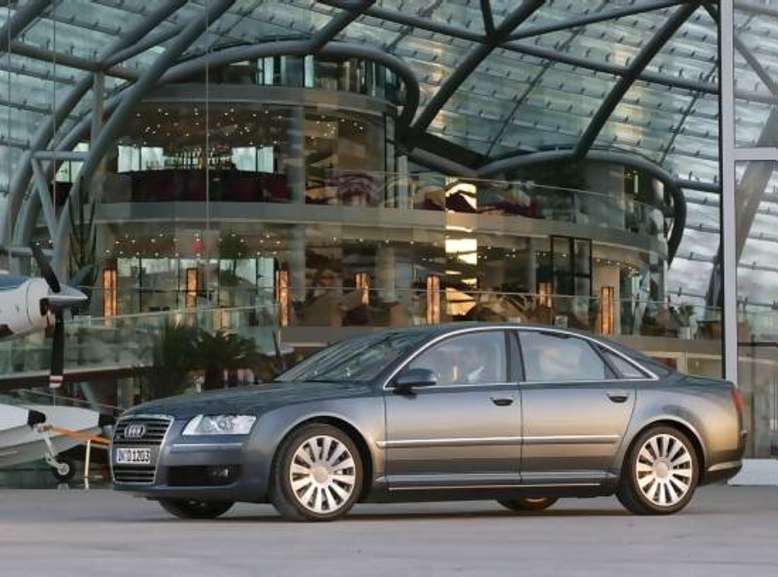 Audi A8 Quattro, Seitenansicht, Foto: Audi