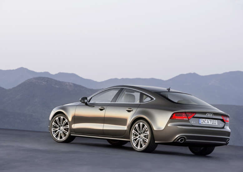 Audi A7 Sportback, Heckansicht, 2010, Foto: Audi