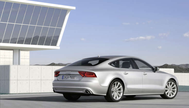 Audi A7 Sportback, Heckansicht, 2010, Foto: Audi