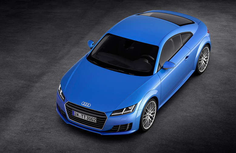 Audi TT, Draufsicht, 2014, Foto: Audi