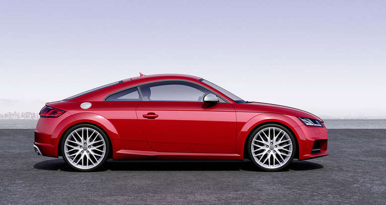 Audi TTS, Seitenansicht, 2014, Foto: Audi