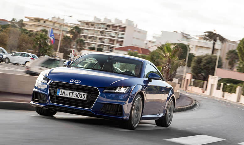 Audi TT Coupe, Frontansicht, 2015, Foto: Audi