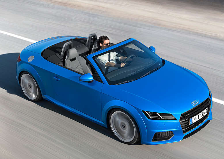 Audi TT Roadster, Draufsicht, 2015, Foto: Audi