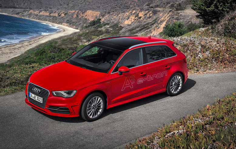 Audi A3 Sportback e-tron, Seitenansicht, 2013, Foto: Audi