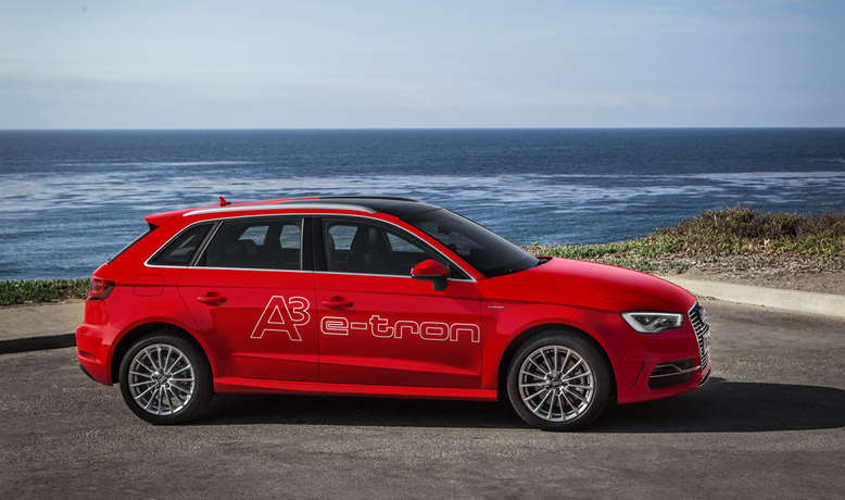 Audi A3 Sportback e-tron, Seitenansicht, 2013, Foto: Audi