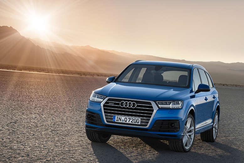 Audi Q7, Frontansicht, 2015, Foto: Audi