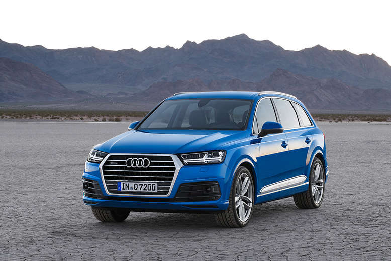 Audi Q7, Frontansicht, 2015, Foto: Audi