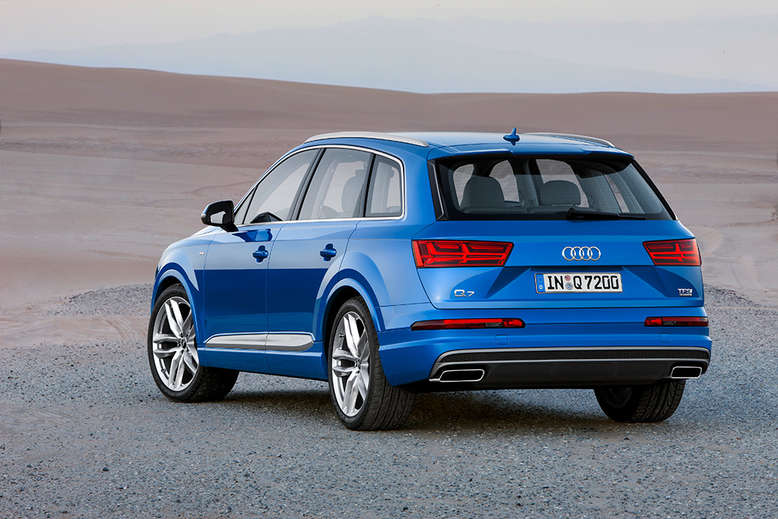 Audi Q7, Heckansicht, 2015, Foto: Audi