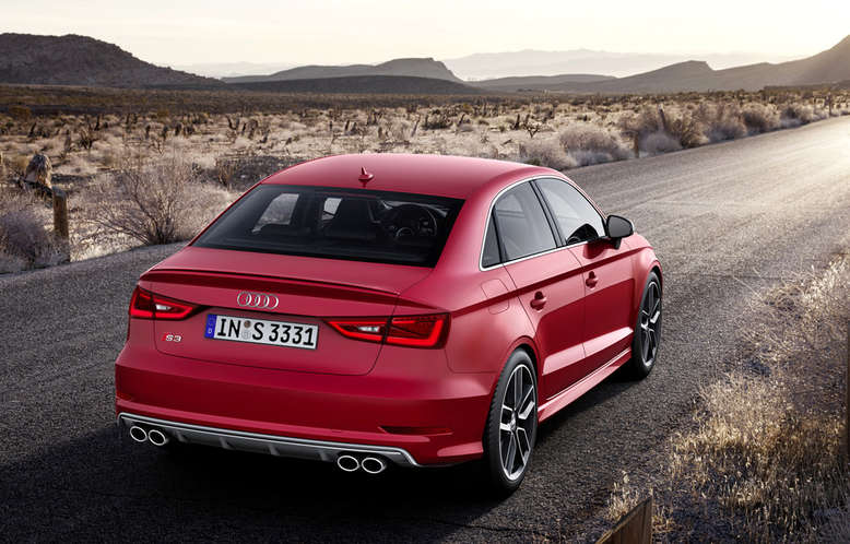 Audi S3 Limousine, Heck, 2013, Foto: Audi