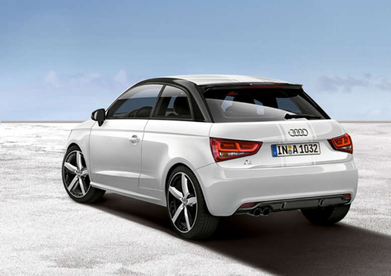 Audi A1 amplified, Rückansicht, Foto: Audi