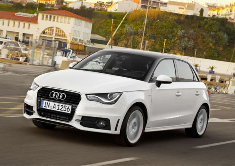 Audi A1 Sportback S line, Fahraufnahme, Foto: Audi