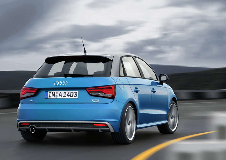 Audi A1, Heck, 2014, Foto: Audi