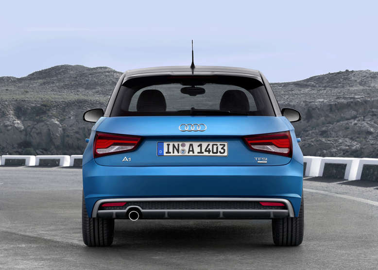 Audi A1, Heck, 2014, Foto: Audi