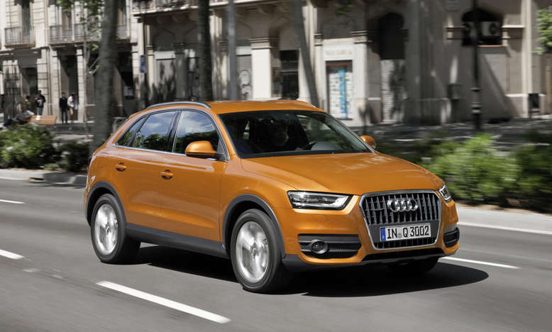 Audi Q3, Frontansicht, 2011, Foto: Audi