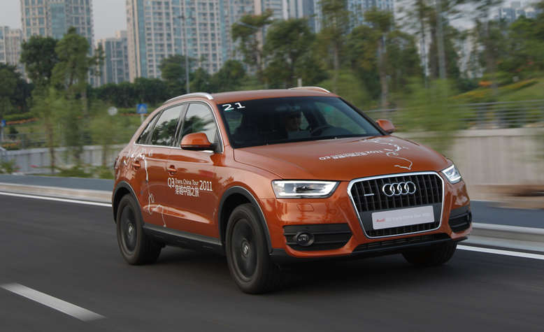 Audi Q3, Frontansicht, 2011, Foto: Audi