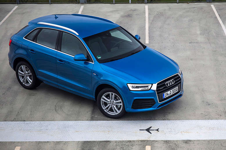 Audi Q3, Draufsicht, 2014, Foto: Audi