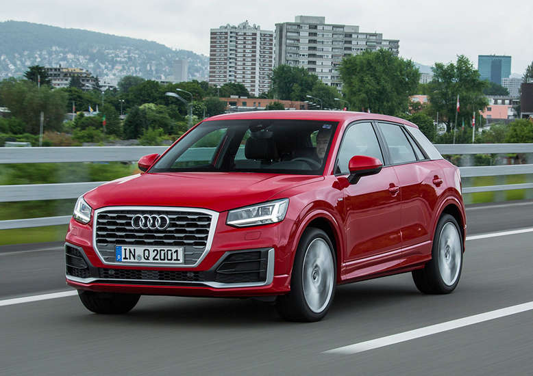 Audi Q2, Fahrtaufnahme, 2016, Foto: Audi