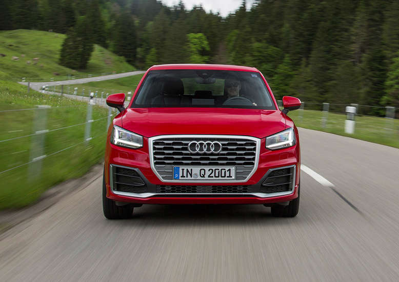 Audi Q2, Front, 2016, Foto: Audi
