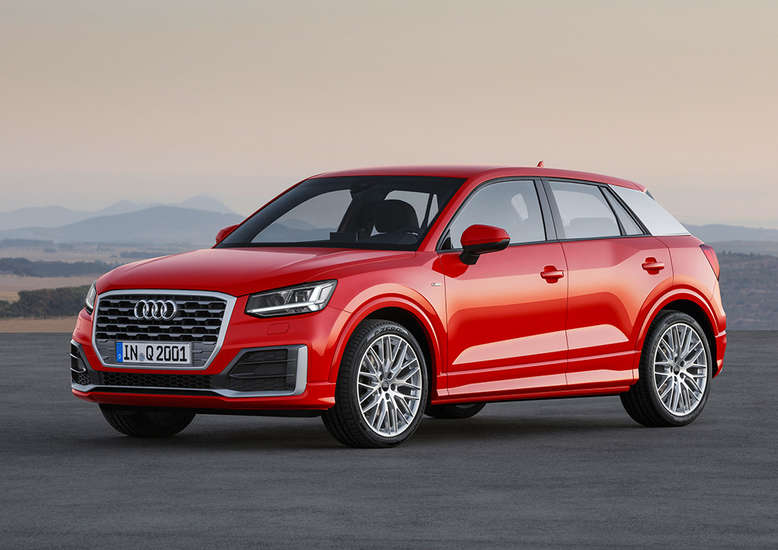 Audi Q2, Seitenansicht, 2016, Foto: Audi