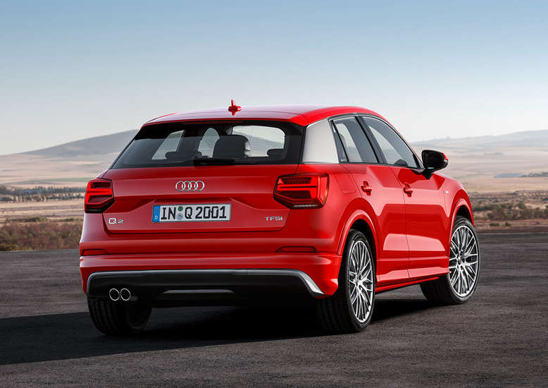 Audi Q2, Heck, 2016, Foto: Audi