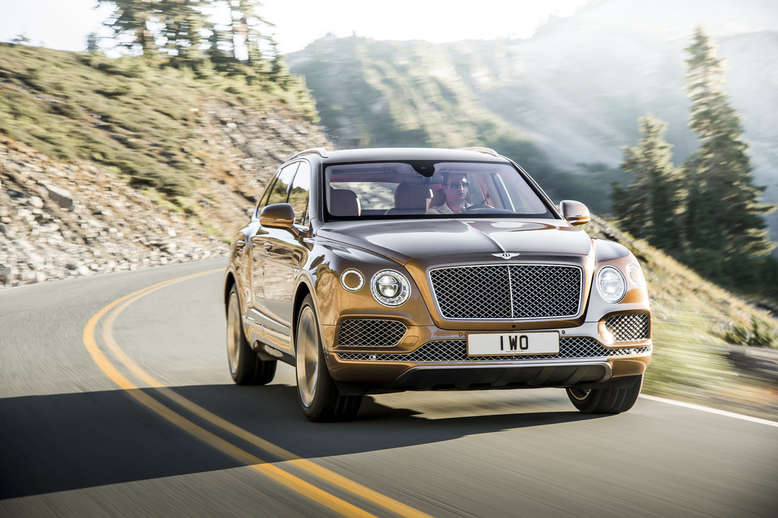 Bentley Bentayga, Front, 2015, Foto: Bentley